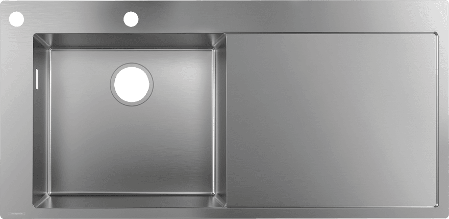 S71 S718-F450 Evier encastré 450 avec égouttoir Hansgrohe