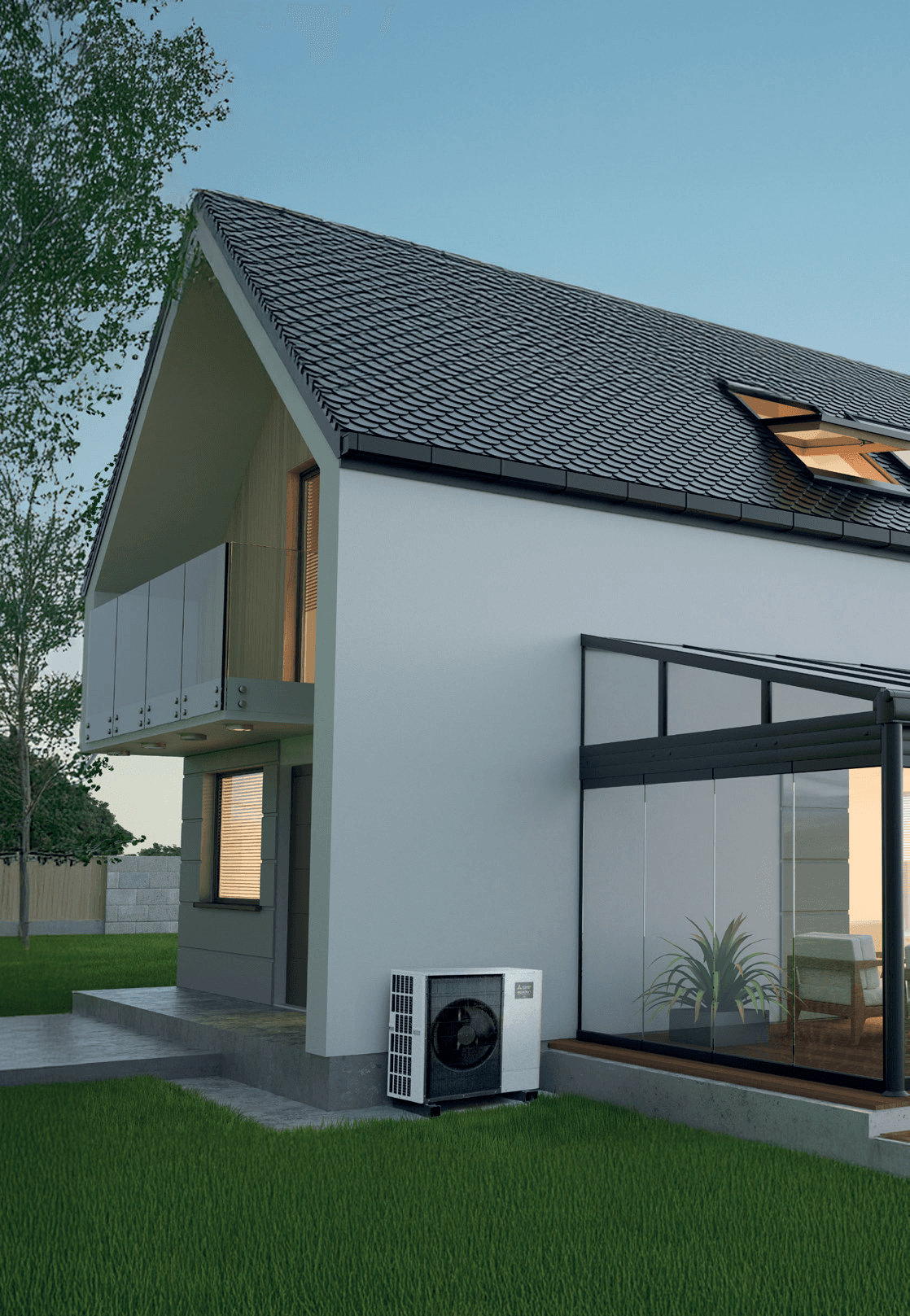 Groupe extérieur PAC Mitsubishi Electric PUHZ-SW 80 — image 4