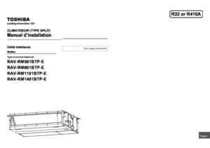 Climatiseur gainable Toshiba Gainable Standard — image 10