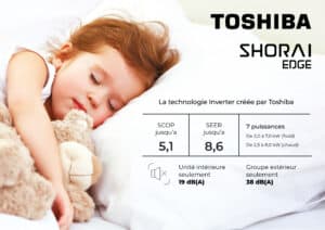 Climatiseur mural Toshiba Shorai Edge — image 33