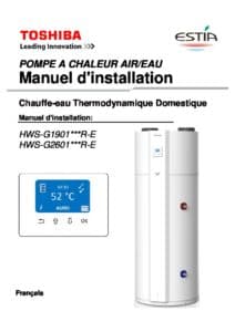 Chauffe-eau Toshiba Chauffe-Eau Thermodynamique ESTIA — image 15